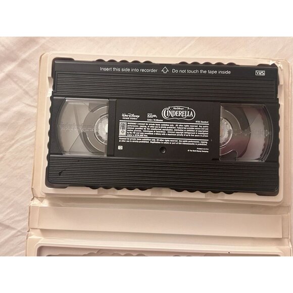 Walt Disney's Masterpiece Cinderella Classic VHS Video Cassette Tape - Picture 2 of 5